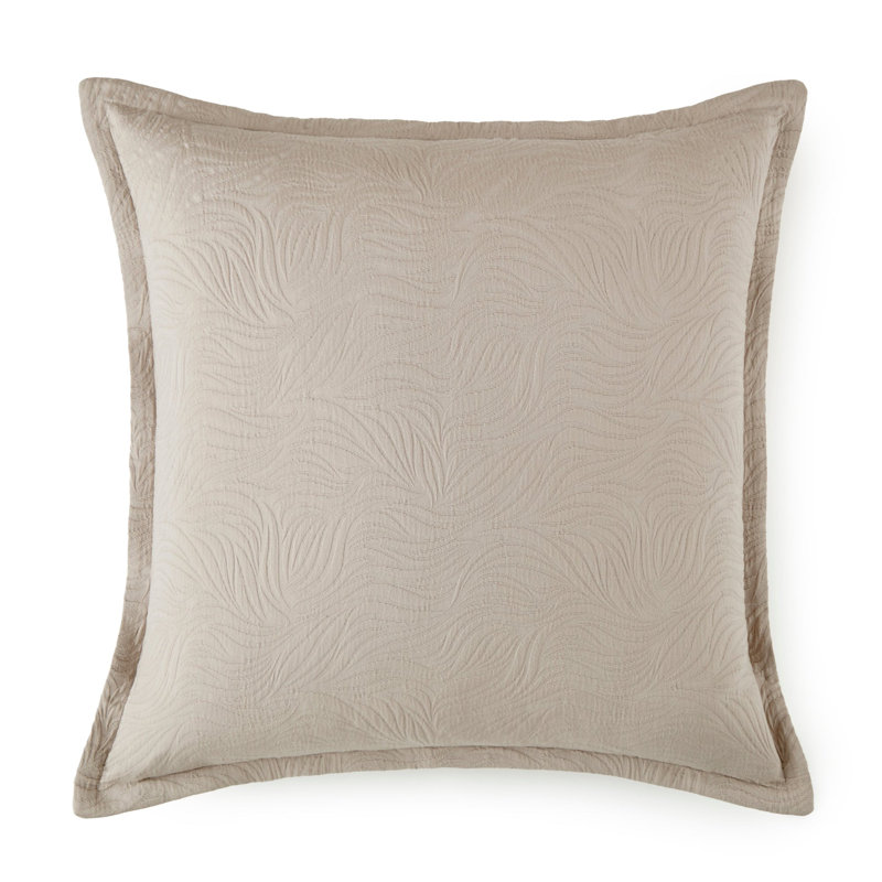Coussin en coton des Caraïbes, Carré 26 po, Naturel