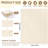 Modern Area Rug Washable Non-Slip Ivory Carpet-550263838