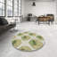Tapis décoratif beige floral-1302577839