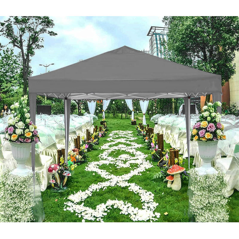 Tente pliante 10 x 10, Blanc 1