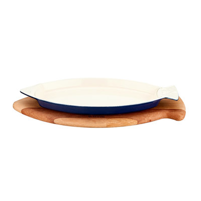 Non-Stick Fish Shaped Skillet Grill Pan