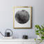 Graphite lune I, toile encadrée de qualité supérieure - prête à être accrochée-225393519-225393516