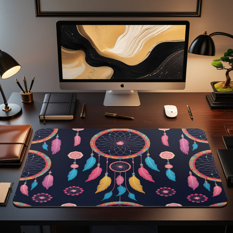 Polyester Desk Pad, 23.6x13.8
