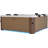 Latitude Run 4 - Jet ABS Structure Square Plug And Play Hot Tub in Amber-2086249464