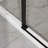 60" W X 58" H Sliding Shower Door, 6mm Clear Tempered Glass, Splash - Proof Technology, Corrosion Materials, Matte Black Bathtub Glass 1/4" (6mm) Thick Steel Frame, Smooth Sliding, Quiet Operation,