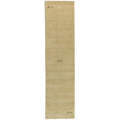 Oatmeal Tribal Gabbeh Oriental Modern Area Rug