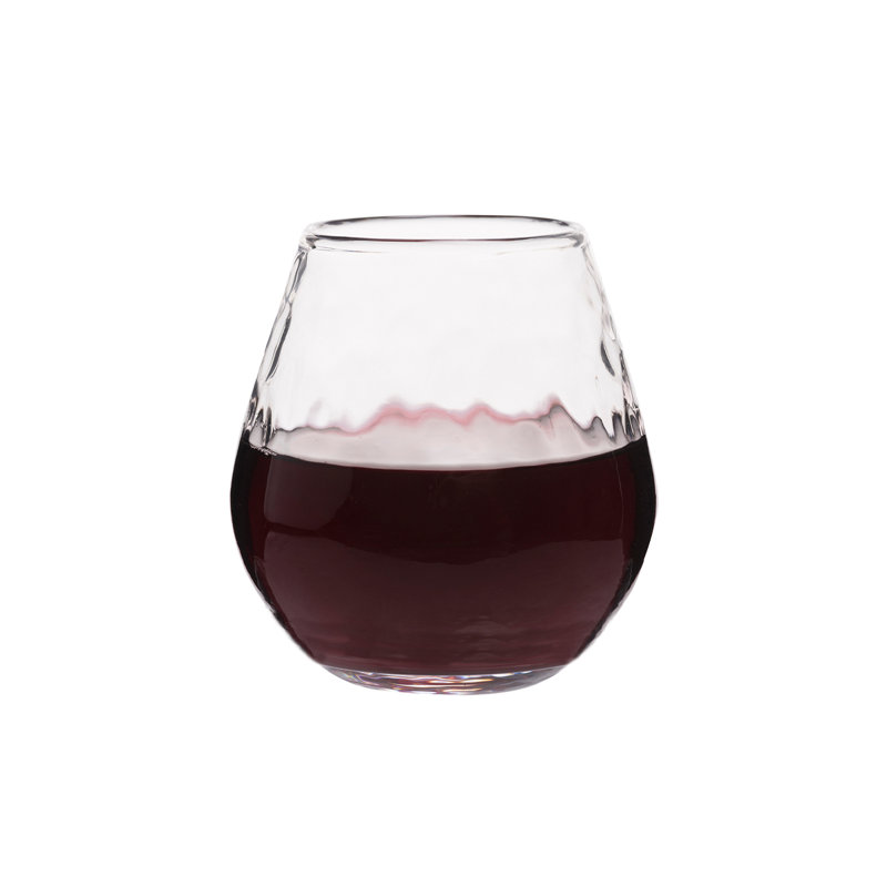 Puro 15 oz. Stemless Red Wine Glass