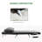 HOMCOM Single Person Folding 5 Position Convertible Sofa Bed Sleeper Chair Chaise Lounge Couch W/Pillow & Steel Frame