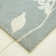 Meadowsweet Floral Machine Woven Green Rug