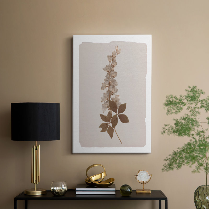 Monochromie botanique III - galerie Cavas personnalisée, H 27 po x l 18 po