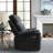 38.8" W Chenille Power Recliner-2116945526