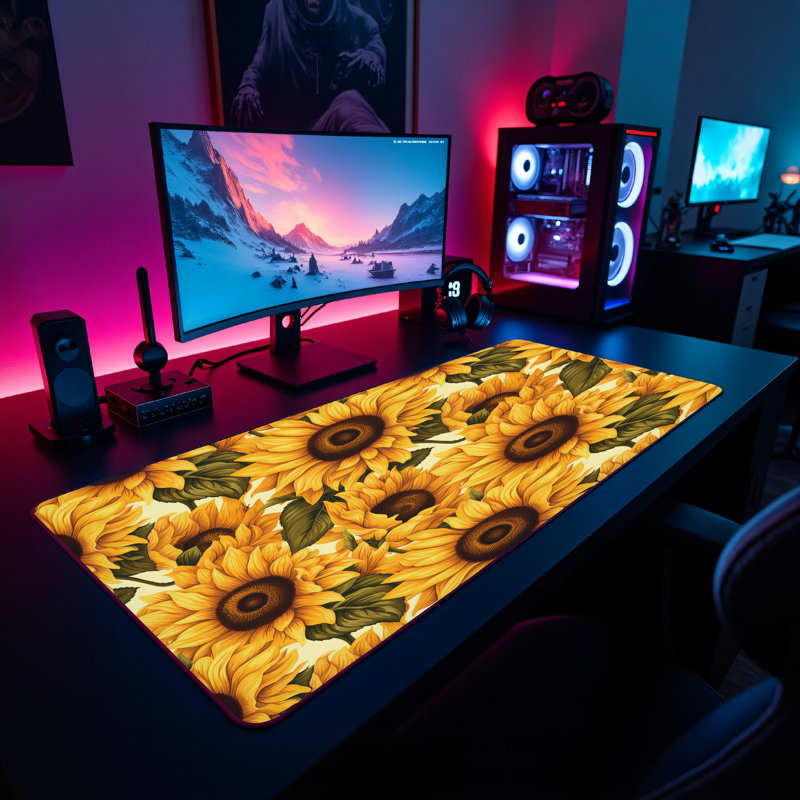 Polyester Desk Pad, 31.5x15.5