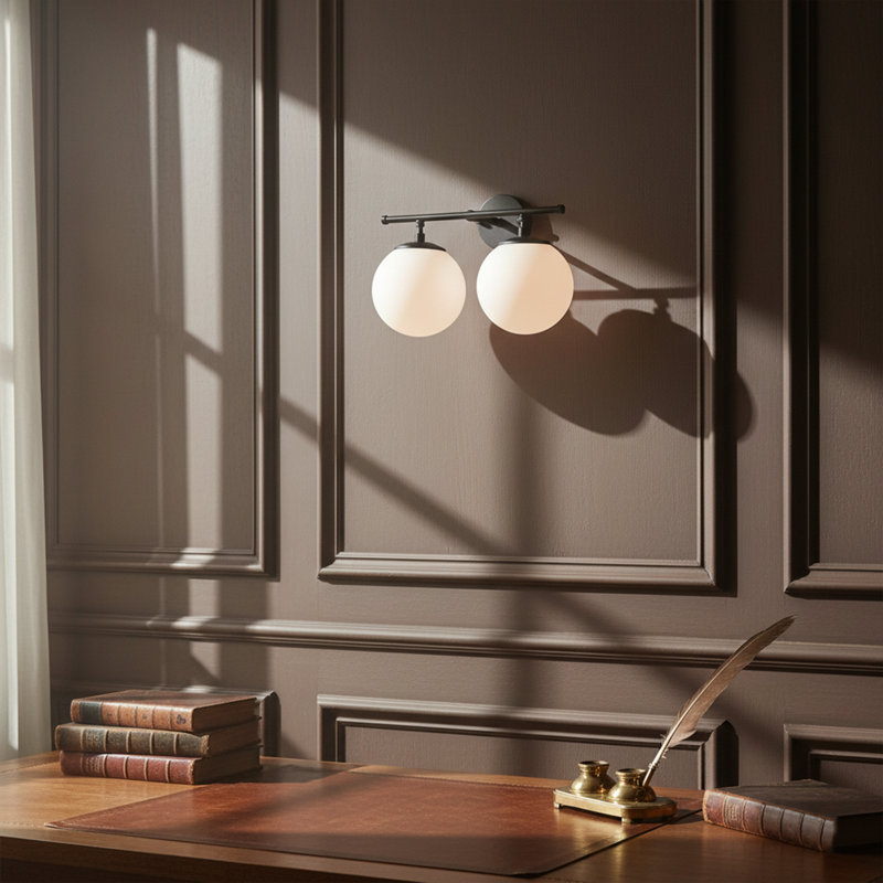 Applique murale pour salle de bain 2 lumières Vesper