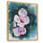 Toile brune avec cadre flottant