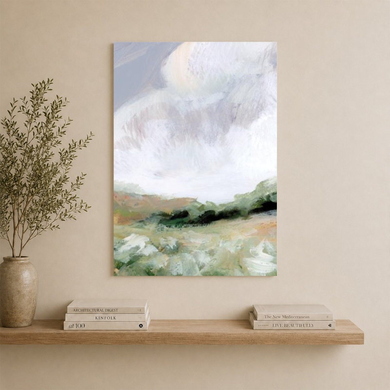 «Soft Summer Sky» par Katrina Pete - impression sur toile, 40" H x 30" W, Does Not Apply