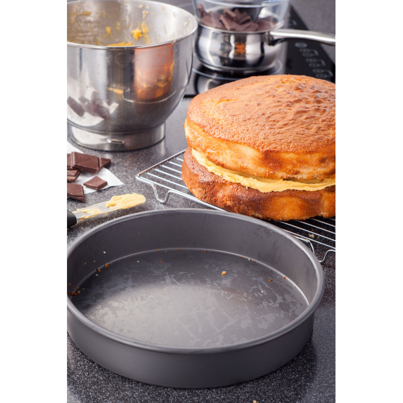 Stellar Stellar Hard Anodised Classic Cake Pan, 20.3cm
