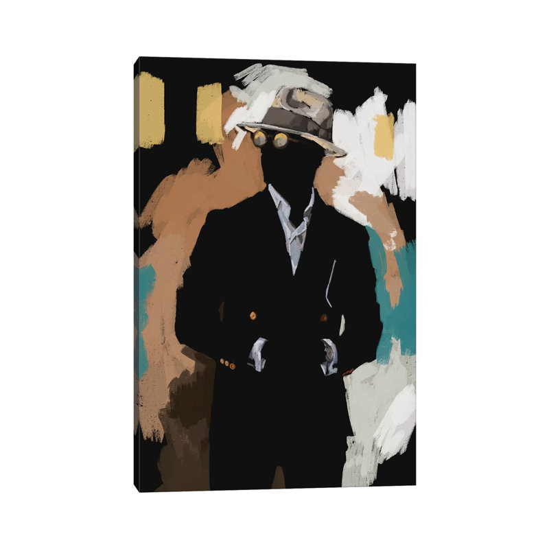 New Suit - Painting on Canvas, Wrapped Canvas, 101.6cm H x 66.04cm W x 3.81cm D