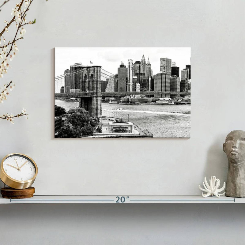 Harpa The Brooklyn Bridge, 8" H x 12" W