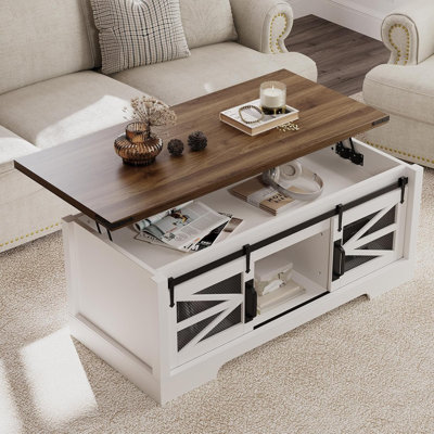 Farmhouse Lift Top Coffee Table