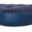 Outsunny Single Air Bed w/ Hand Pump Flocked Surface 191 x 73 x 22cm Blue
