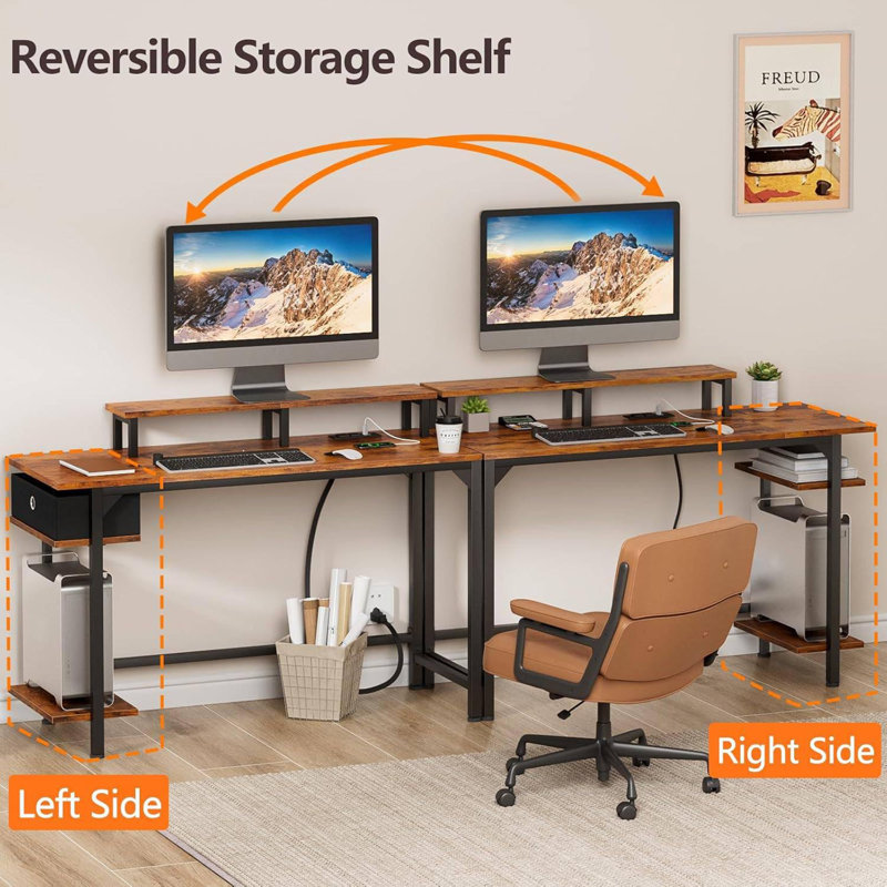 Sular Metal Base Computer Desk