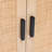 Azhar 34.6'' H 2-Door Rattan Accent Cabinet with Adjustable Shelf