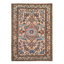 Meadlo Cotton Oriental Area Rug in Peach