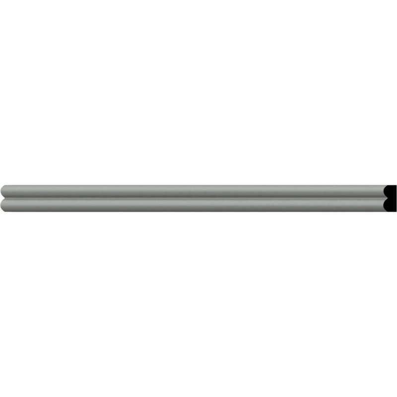 Emery Smooth White Polyurethane Chair Rail Moulding Set