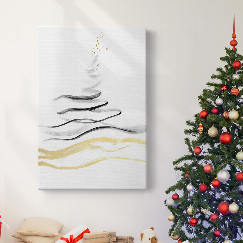 Art des Fêtes de Noël - Toile tendue avec châssis CD XXIV