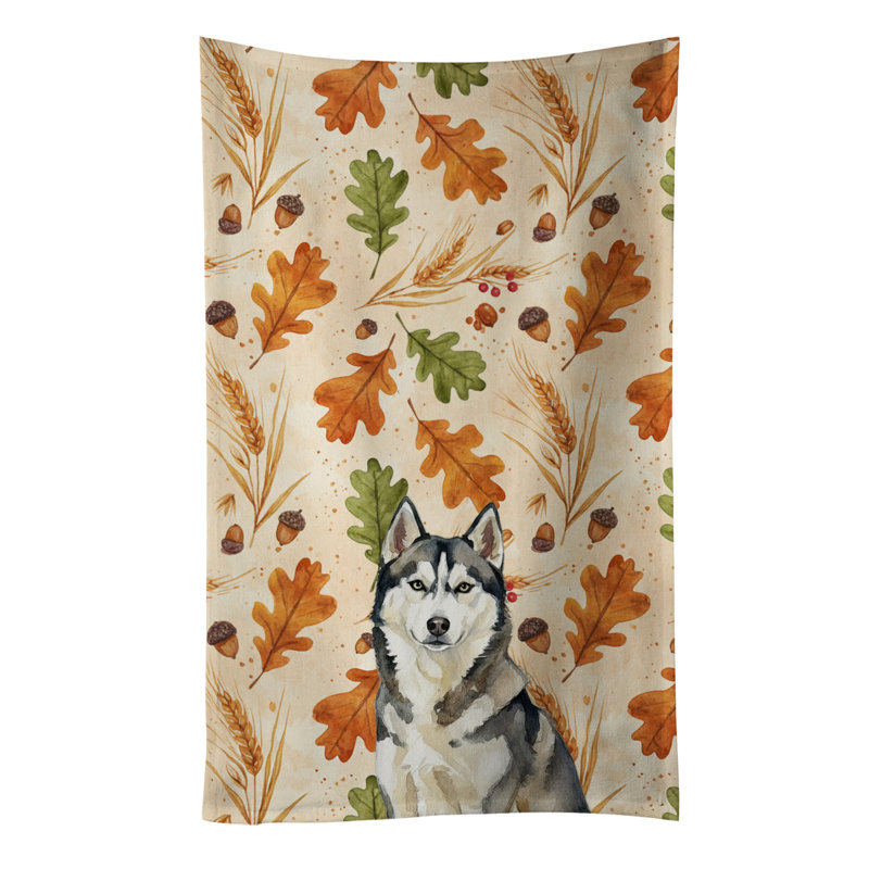 Serviette de cuisine Agouti Husky, Husky sibérien Agouti