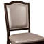 Chaise rembourrée en similicuir Anlin