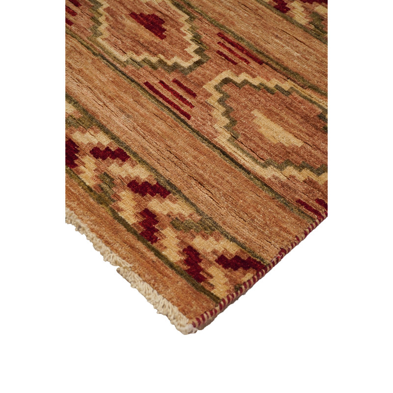 Hand Woven Wool Geometric Area Rug