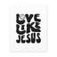 «Love Like Jesus», art textuel sur toile tendue-385815443