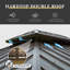 9,5 pi L 10 pi. D Pavillon de jardin en aluminium