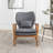 Kornelijus Upholstered Armchair-197175866