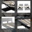 Metal Ottoman Storage Bed