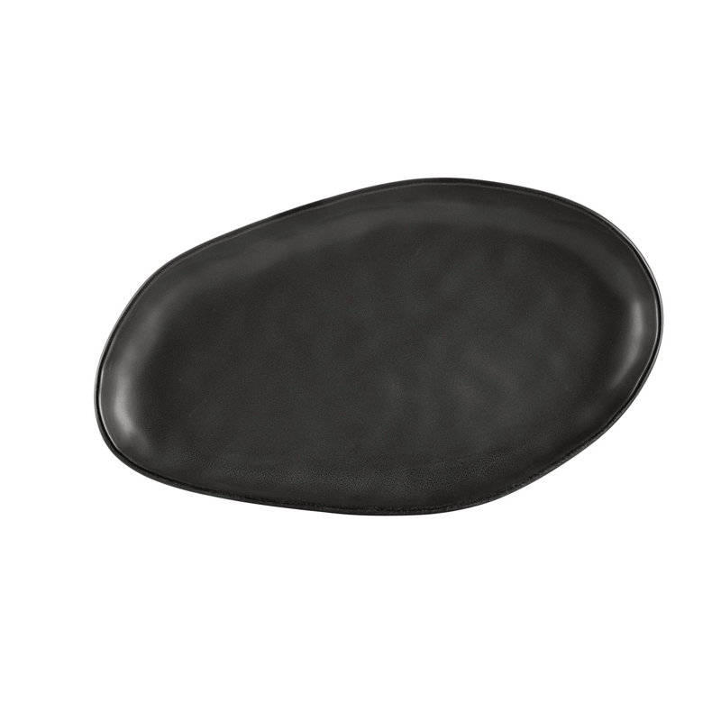 CAC China Platter Dark Green 14"