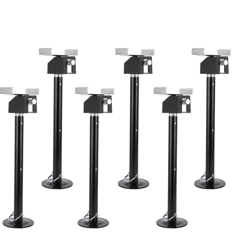 Paquet de 6 vérins stabilisateurs coulissants robustes
