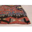 Tapis en laine de cuivre/rouge/bleu en laine 5 pi 1 po x 9 pi 6 po handwoven à tissage plat Norcross