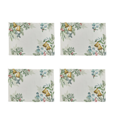 Ensemble de 4 napperons The Christmas Aisle®
