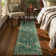 Vintage Bird Washable Area Rugs for Living Room Floral Soft Rug Low Pile Print Carpet