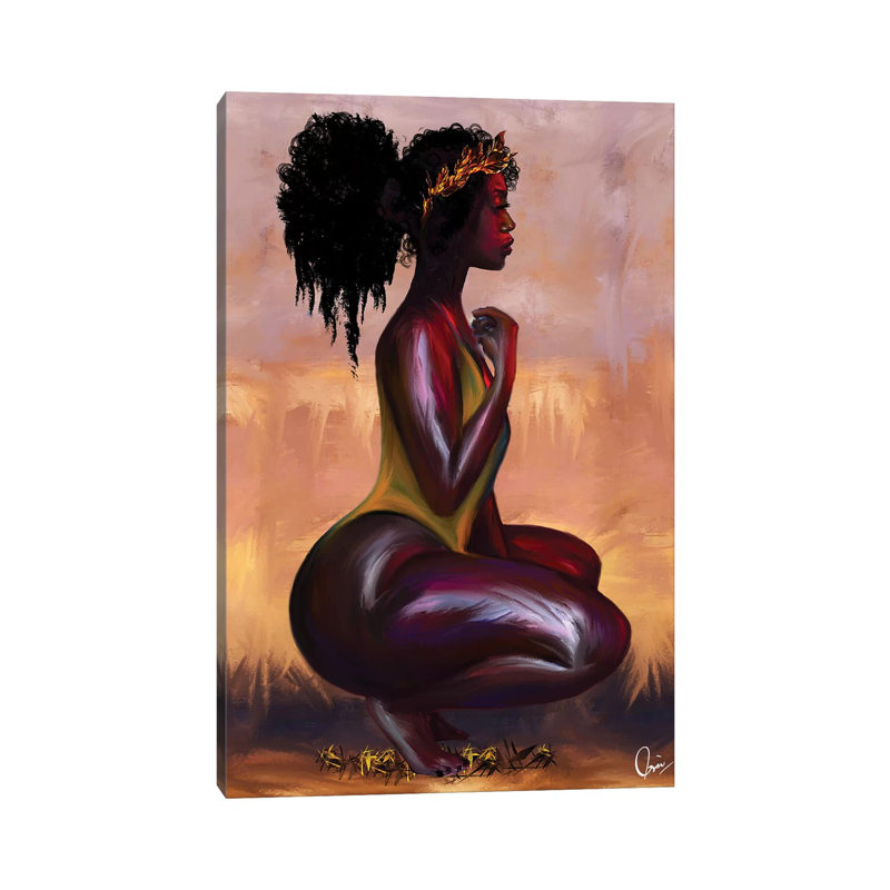 Royal Seed by Crixtover Edwin - Wrapped Canvas Print, Wrapped Canvas, 66.04 cm H x 45.72 cm W x 1.91 cm D