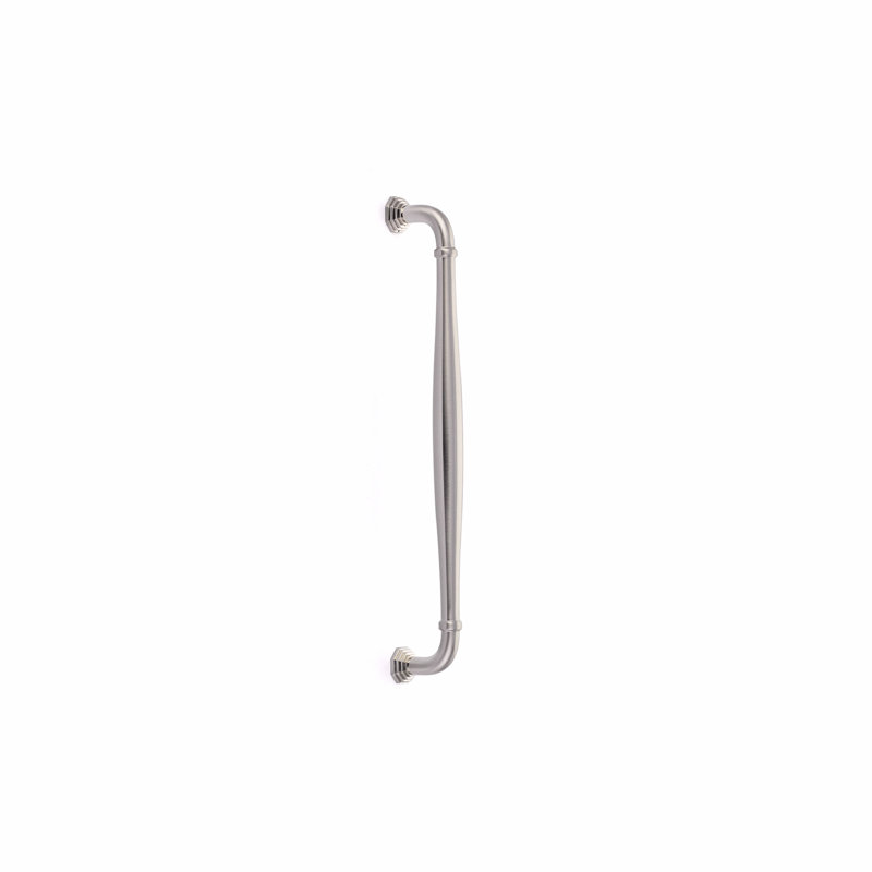 Poignée électroménager Emtek Blythe (fixation en surface dissimulée), Nickel satiné, 12 po d'un centre à l'autre