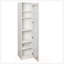 Grande armoire de présentation avec 6 tablettes et porte vitrée pour le rangement du salon, de la cuisine, de la chambre à coucher et du bureau