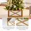 Collier d'arbre de Noël en bois-99007222
