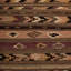 Brown Flatweave Wool Rug - 3'3" x 6'7"