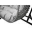 Rey Double Hanging Chair with Stand