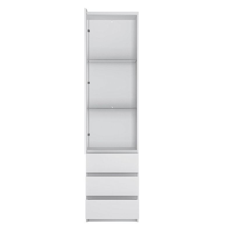 Canizales Display Cabinet, White