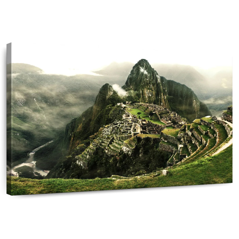 Lilie View Of Machu Picchu, 24" H x 36" W