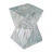 18.5"H Modern Geometric MGO Side Table